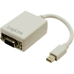 LogiLink CV0038 DisplayPort / VGA adaptér [1x mini DisplayPort zástrčka - 1x VGA zásuvka] biela  0.09 m