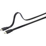 SpeaKa Professional HDMI prepojovací kábel #####HDMI-A Stecker, #####HDMI-A Stecker 5.00 m čierna SP-7541956 audio retur