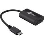 Goobay 38531 USB / VGA adaptér [1x USB-C ™ zástrčka - 1x VGA zásuvka] čierna  20.00 cm