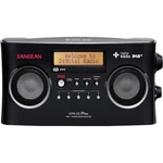 Sangean DPR-25+ prenosné rádio DAB+, FM AUX  s USB nabíjačkou čierna