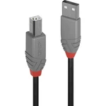LINDY #####USB-Kabel USB 2.0 #####USB-A Stecker, #####USB-B Stecker 2.00 m čierna