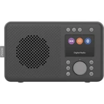 Pure Elan stolný rádio DAB+, FM AUX, Bluetooth, DAB+, UKW  funkcia alarmu čierna