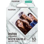 Instantný film Fujifilm Instax Square Whitemarble 10ks (16656473) FUJIFILM INSTAX SQUARE obsahuje 10 listů okamžitého barevného filmu, který je kompat