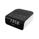 Rádiobudík Sencor SRC 136 WH čierny/biely digitálny rádiobudík • FM tuner • opakované budenie • funkcia Sleep Timer • LCD displej • druh budenia tón/r