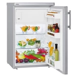 Chladnička Liebherr Tsl 1414 strieborná jednodverová chladnička s mrazničkou • výška 85 cm • objem chladničky 106 l / mrazničky 15 l • energetická tri
