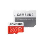 Pamäťová karta Samsung Micro SDXC EVO+ 256GB Class 10 UHS-3 (R100/W90) + SD adaptér (MB-MC256HA/EU) pamäťová karta • microSDXC • 256 GB • rýchlosť záp