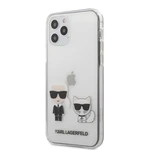 Tok Karl Lagerfeld PC/TPU Karl & Choupette  iPhone 12/12 Pro, transparent