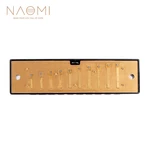 Naomi 10 Holes Harmonica Reed Replacement Reed Plates Key Of C Brass Reed Unfinished Harmonica Comb Woodwind Instrument