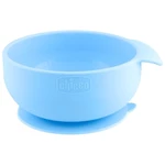 Chicco Take Eat Easy Easy Bowl miska 6m+ Blue 1 ks