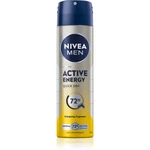 Nivea Men Active Energy antiperspirant v spreji pre mužov 150 ml