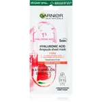 Garnier Skin Naturals Ampoule Sheet Mask plátenná maska s hydratačným a revitalizačným účinkom 15 g