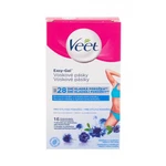 Veet Easy-Gel™ Wax Strips Bikini and Armpit Sensitive Skin 16 ks depilační přípravek pro ženy