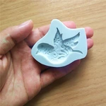 Cake Tools New Peace Dove Silicone Chocolate Handmade Fondant Mold Crafts Mould
