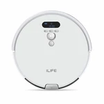 ILIFE V8 Plus Robot Vacuum Cleaner 1000Pa Suction 2-in-1 Vacuuming and Mopping Gyroscope Navigation 2400mAh Battery 80Mi