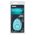 Osobný alarm s detektorom pohybu Sabre Red® – Tyrkysová (Farba: Tyrkysová)