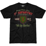 Pánske tričko 7.62 Design® Army 1st Infantry Vintage - čierne (Veľkosť: S)