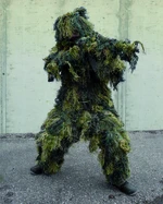 Maskovacia súprava “Hejkal“ Ghillie Suit 4-dielna ANTI FIRE Mil-Tec® - woodland (Farba: US woodland, Veľkosť: XL - XXL)