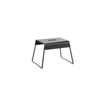 Čierna oceľová stolička Zone A-Stool