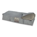 Sivý úložný box pod postel Domopak Stone, 95 x 45 cm