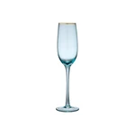 Modrý pohár na šampanské Ladelle Chloe, 250 ml
