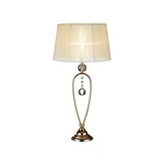Krémová stolová lampa Markslöjd Christinehof