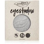 puroBIO Cosmetics Compact Eyeshadows oční stíny náhradní náplň odstín 23 Silver 2,5 g