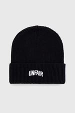 bavlnená čiapka Unfair Athletics , čierna farba, bavlnená