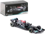 Mercedes-AMG F1 W12 E Performance 77 Valtteri Bottas "Petronas Formula One Team" Formula One F1 (2021) 1/43 Diecast Model Car by Bburago