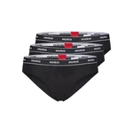 HUGO BOSS Three Pack Of Briefs With Logo Stretch-Cotton