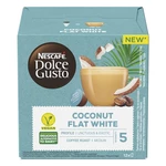 NESCAFÉ® Dolce Gusto® Coconut Flat White 12 ks kapsule na Flat White s príchuťou kokosu • 12 kapsúl v balení • alternatíva mliečnych produktov pre veg