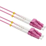 Value 21.99.8834 optické vlákno LWL prepojovací kábel [1x zástrčka LC - 1x zástrčka LC] 50/125 µ Multimode OM4 5.00 m