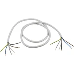 Heitronic 45502 optické vlákno prepojovací kábel  biela 2 m