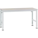 Manuflex AU6099.7035 Rozťahovací pracovný stôl UNIVERSAL Standard s dekoratívnym panelom z PVC, š xhxv = 1750 x 1000 x 7