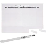 LAPP 61721810 FKLS 1337 značenie káblov Fleximark 35 x 10.50 mm Farba aktívneho poľa: biela Počet štítkov: 72