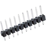 TRU COMPONENTS pinová lišta (štandardná) Počet riadkov: 1 Počet kontaktov v rade: 10 TC-2521053 100 ks