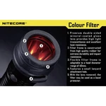 NiteCore NITNFB40 farebný filter  MH25, EA4, P25, P16, P15, SRT7, CR6, CG6, CB6, CI6, CU6 a horáky s priemerom 39 - 42 m