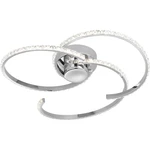 WOFI KANSAS 9566.03.01.6000 LED stropné svietidlo chróm 27 W