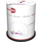 Primeon 2761106 CD-R 80 700 MB 100 ks vreteno možnosť potlače