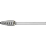 PFERD 21230053 frézovacie kolík  polkruhový oblúk  Dĺžka 43 mm Vonkajší Ø 6 mm Pracovná dĺžka 13 mm Ø hriadeľa 3 mm