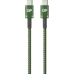 GP Batteries #####USB-Ladekabel #####USB 3.2 Gen1 (USB 3.0 / USB 3.1 Gen1) #####USB-C™ Stecker 1 m zelená