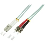 LogiLink FP3LT03 optické vlákno LWL prepojovací kábel [1x zástrčka LC - 1x ST zástrčka] 50/125 µ Multimode OM3 3.00 m