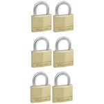 Master Lock P22214 visiaci zámok  zámky s rovnakým kľúčom   zlatá, strieborná na kľúč