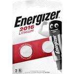 Knoflíkový článek CR 2016 lithiová Energizer CR2016 90 mAh 3 V 2 ks