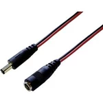 Nízkonapěťový prodlužovací kabel TRU COMPONENTS 1582299, vnější Ø 5.5 mm, vnitřní Ø 2.5 mm, 1 ks