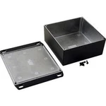 Univerzální pouzdro Hammond Electronics 1590KKFLBK 1590KKFLBK, 125 x 125 x 56 , hliník, černá, 1 ks