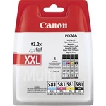 Canon Inkoustová kazeta CLI-581XXL BKCMY originál kombinované balení foto černá, azurová, purppurová, žlutá 1998C005