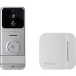 Wi-Fi, bezdrátový domovní IP/video telefon Renkforce RF-3206026, stříbrná, bílá