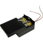 Úložný box na baterie na 8x AA MPD BK-6049, kabel, (d x š x v) 71.8 x 65.28 x 37.08 mm