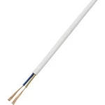 Připojovací kabel TRU COMPONENTS 1570218, 2 x 0.75 mm², bílá, 20 m