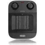 Keramický topný ventilátor DeLonghi HFX60V20 0114651000, 60 m³, 1200 W, 2000 W, černá, stříbrná